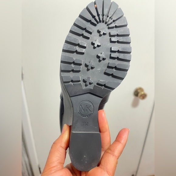 Michael Kors Thea Leather Wedge Boot, Size 7M  $30 $250 - Picture 10 of 12